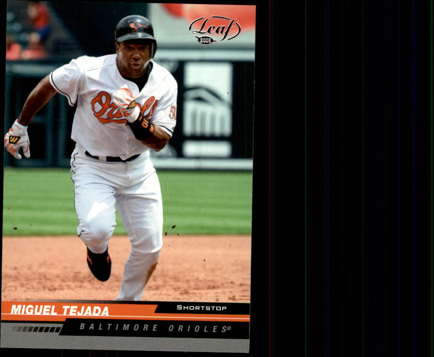 A8853- 2005 Leaf Baseball Card #s 1-200 +Rookies -You Pick- 15+ FREE US SHIP - Picture 50 of 369