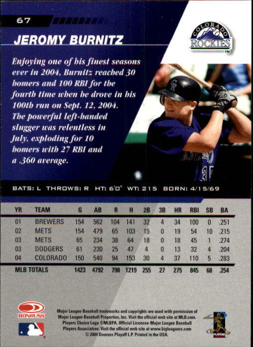 A8853- 2005 Leaf Baseball Card #s 1-200 +Rookies -You Pick- 15+ FREE US SHIP - Picture 119 of 369