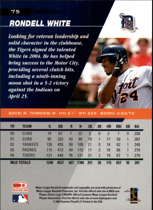 A8853- 2005 Leaf Baseball Card #s 1-200 +Rookies -You Pick- 15+ FREE US SHIP - Picture 135 of 369