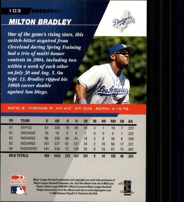 A8853- 2005 Leaf Baseball Card #s 1-200 +Rookies -You Pick- 15+ FREE US SHIP - Picture 187 of 369