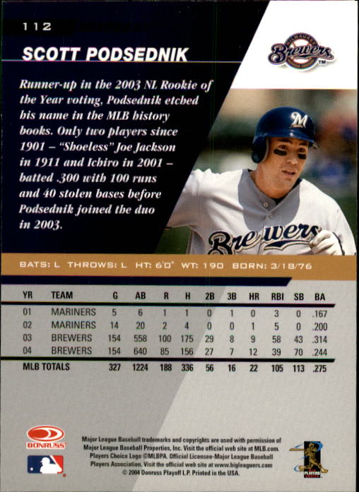 A8853- 2005 Leaf Baseball Card #s 1-200 +Rookies -You Pick- 15+ FREE US SHIP - Picture 205 of 369