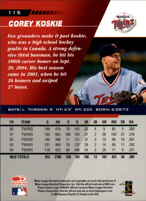 A8853- 2005 Leaf Baseball Card #s 1-200 +Rookies -You Pick- 15+ FREE US SHIP - Picture 211 of 369