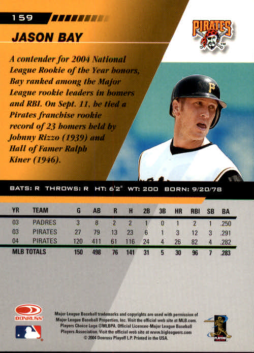 A8853- 2005 Leaf Baseball Card #s 1-200 +Rookies -You Pick- 15+ FREE US SHIP - Picture 291 of 369