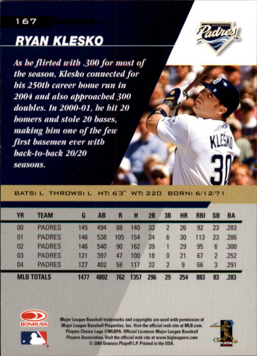 A8853- 2005 Leaf Baseball Card #s 1-200 +Rookies -You Pick- 15+ FREE US SHIP - Picture 307 of 369