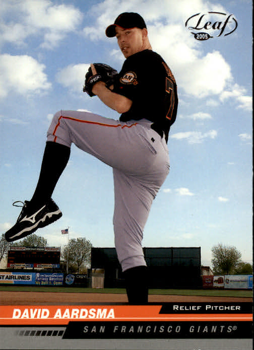 A8853- 2005 Leaf Baseball Card #s 1-200 +Rookies -You Pick- 15+ FREE US SHIP - Picture 310 of 369