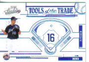 2005 Absolute Memorabilia Tools of the Trade Blue #126 Hideo Nomo