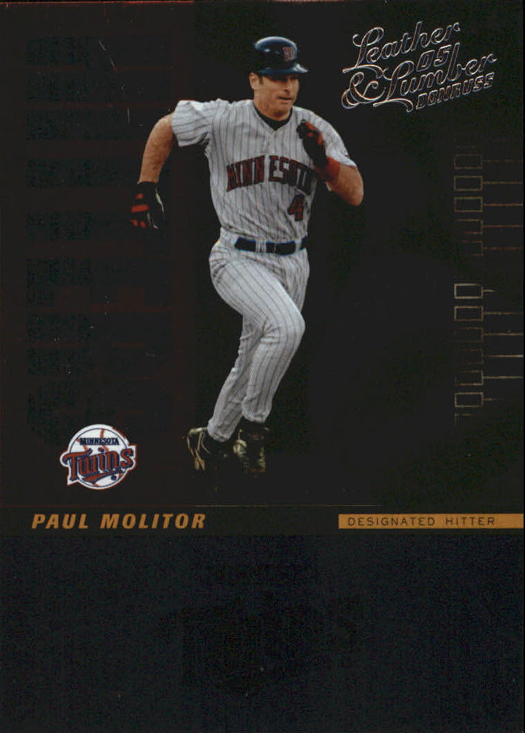 2005 Leather and Lumber Hitters Inc. #16 Paul Molitor