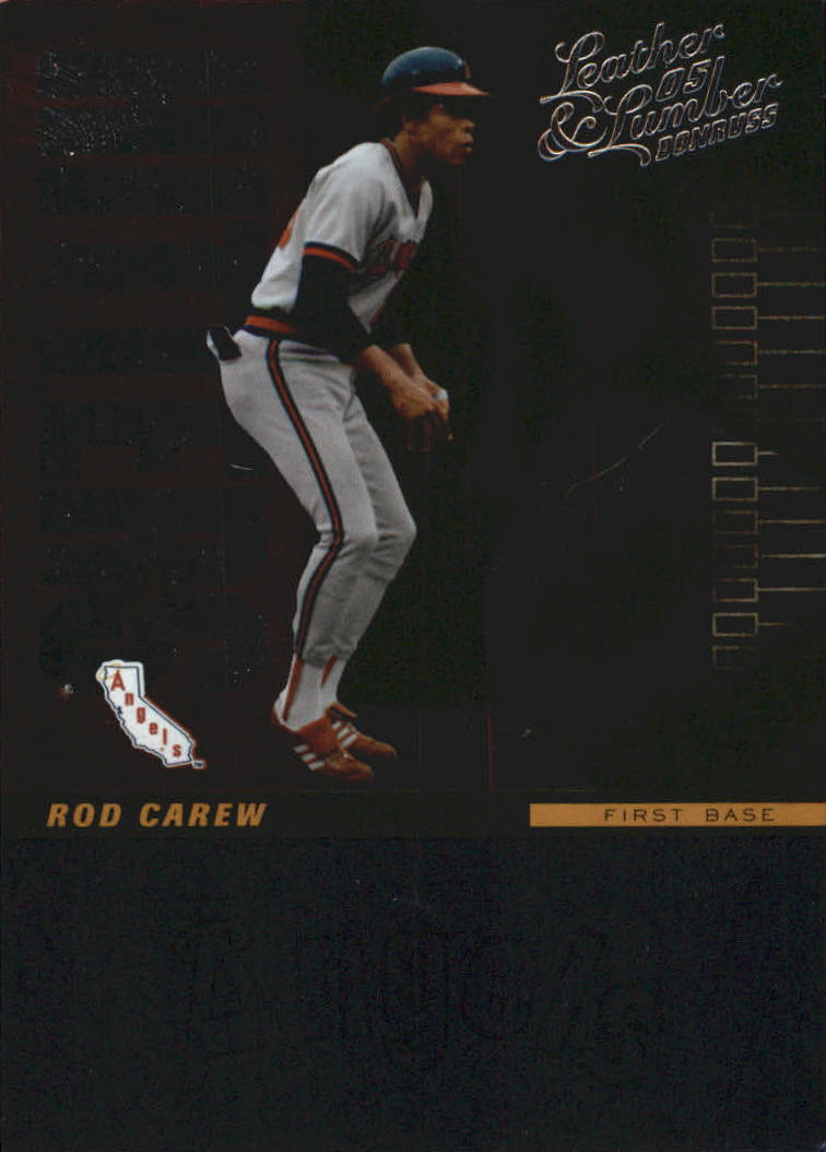 2005 Leather and Lumber Hitters Inc. #17 Rod Carew