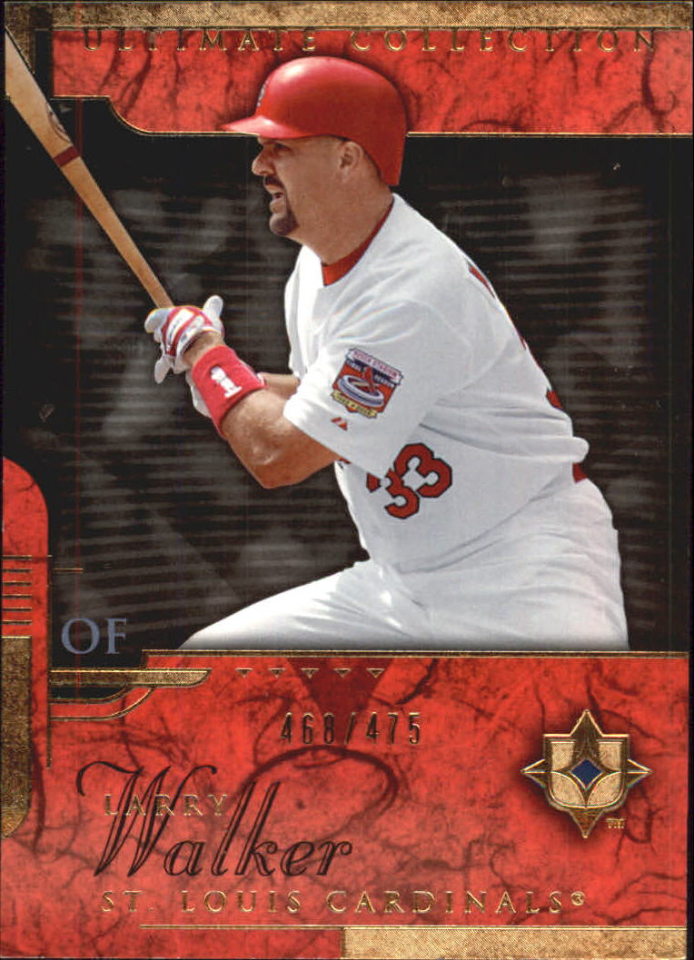 2005 Ultimate Collection #62 Larry Walker