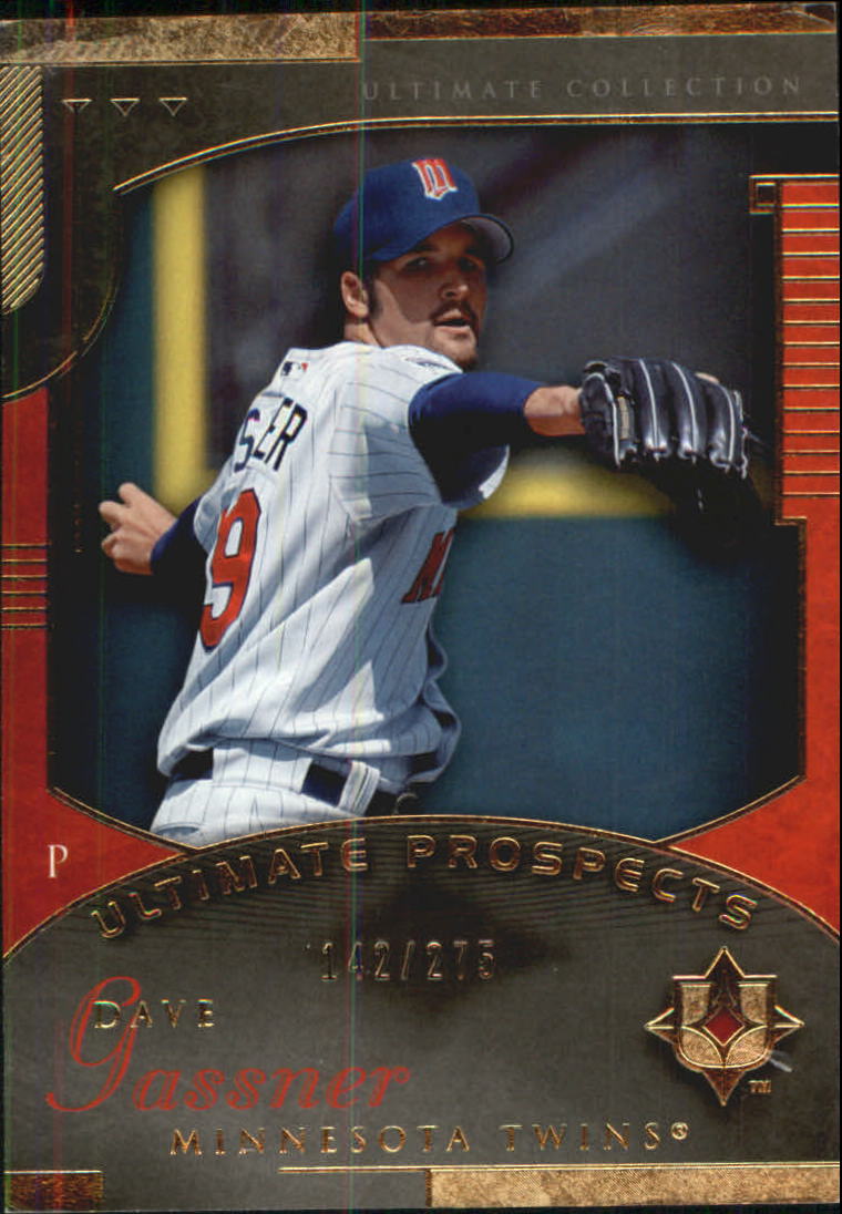 2005 Ultimate Collection #156 Dave Gassner UP RC