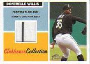 2005 Topps Heritage Clubhouse Collection Relics #DW Dontrelle Willis Jsy E