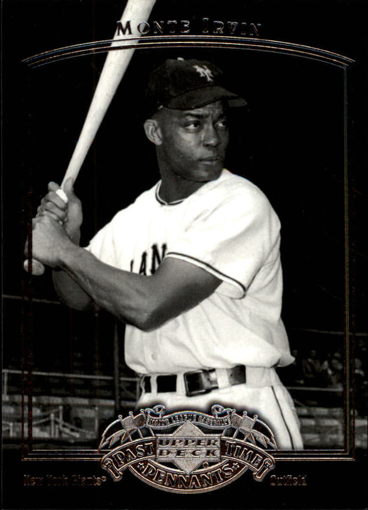 2005 UD Past Time Pennants #58 Monte Irvin