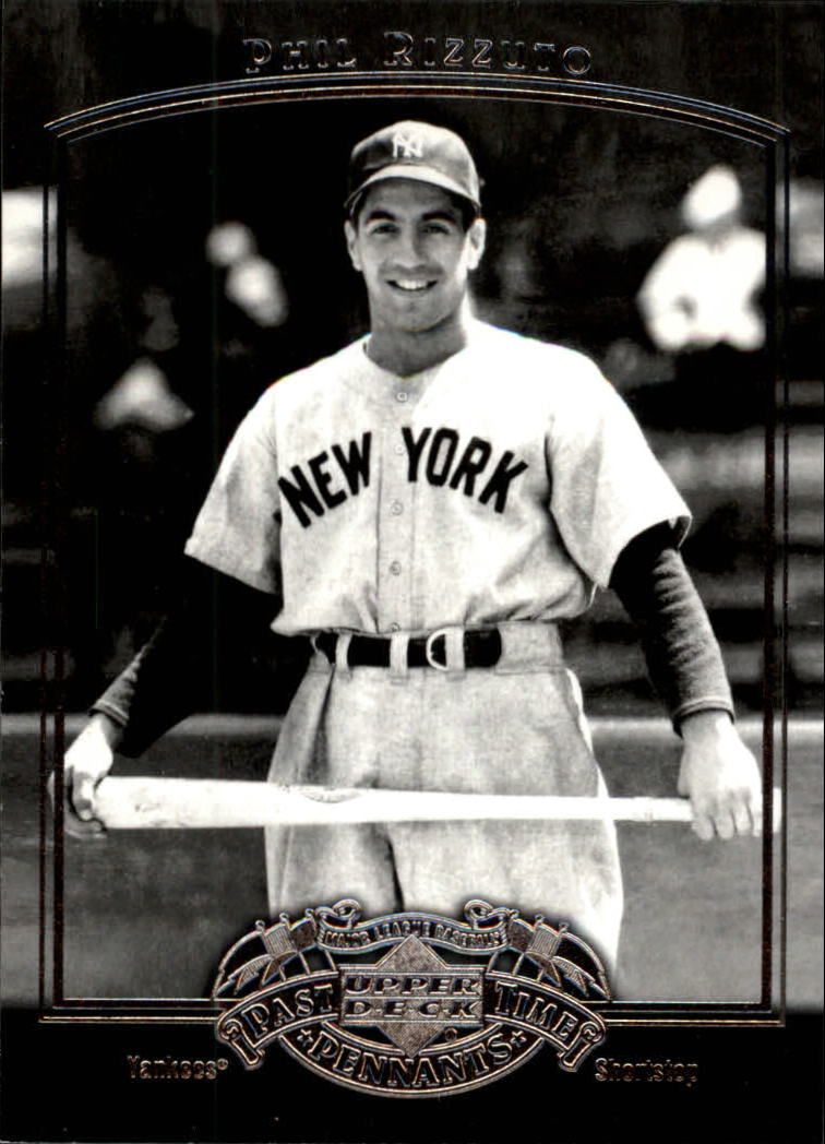 2005 UD Past Time Pennants #65 Phil Rizzuto