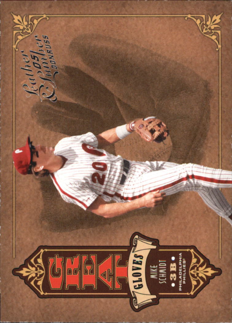 2005 Leather and Lumber Great Gloves #6 Mike Schmidt