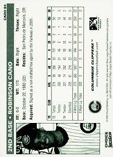 2005 Columbus Clippers Choice #3 Robinson Cano back image
