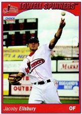 2005 Lowell Spinners Choice #5 Jacoby Ellsbury