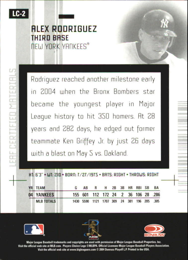 2005 Foglia Materiali Certificati Baseball "Anteprima" Inserto e Carte Specchio - Foto 23 di 23