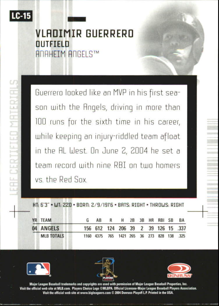 2005 Foglia Materiali Certificati Baseball "Anteprima" Inserto e Carte Specchio - Foto 7 di 23