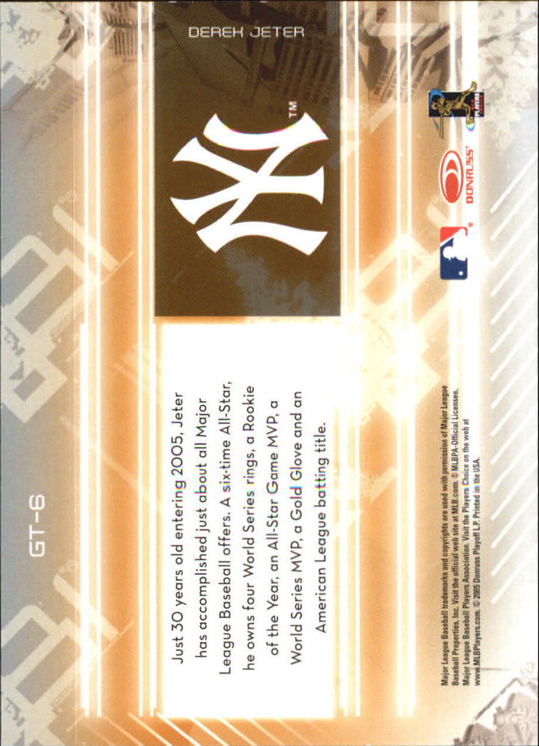 2005 Leaf Certified Materials Baseball "Gold team" Inserts and Mirror Cards - Picture 11 of 63