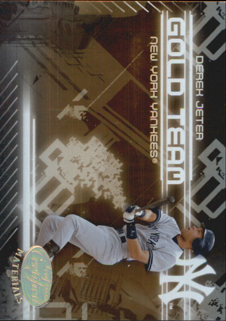 2005 Leaf Certified Materials Baseball "Gold team" Inserts and Mirror Cards - Picture 10 of 63