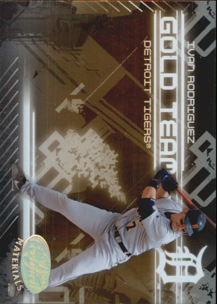 2005 Leaf Certified Materials Baseball "Gold team" Inserts and Mirror Cards - Picture 18 of 63