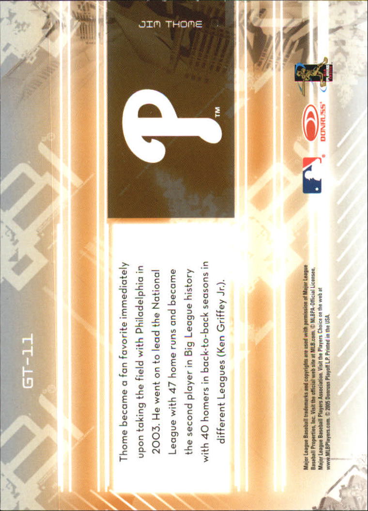 2005 Leaf Certified Materials Baseball "Gold team" Inserts and Mirror Cards - Picture 21 of 63