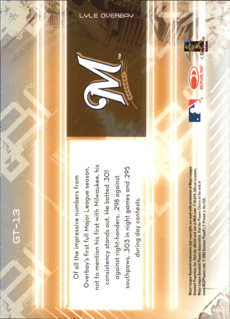 2005 Leaf Certified Materials Baseball "Gold team" Inserts and Mirror Cards - Picture 23 of 63