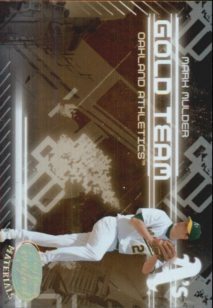 2005 Leaf Certified Materials Baseball "Gold team" Inserts and Mirror Cards - Picture 26 of 63