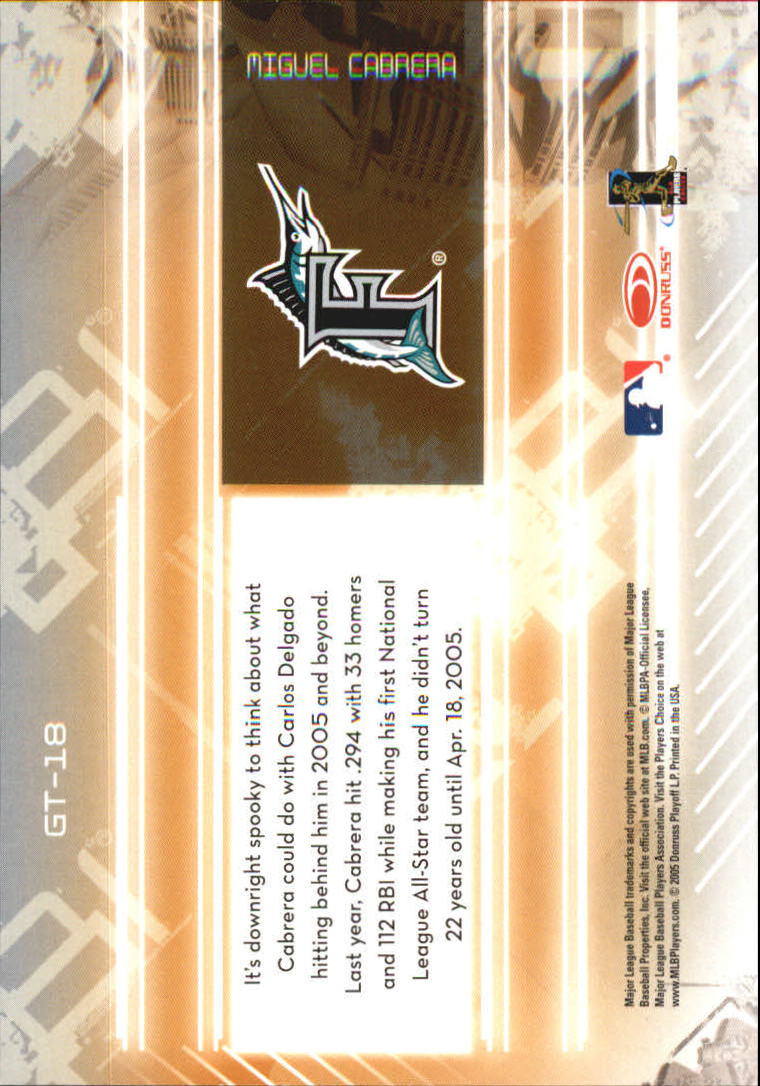 2005 Leaf Certified Materials Baseball "Gold team" Inserts and Mirror Cards - Picture 31 of 63
