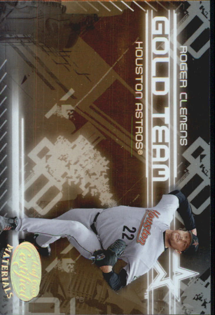 2005 Leaf Certified Materials Baseball "Gold team" Inserts and Mirror Cards - Picture 38 of 63