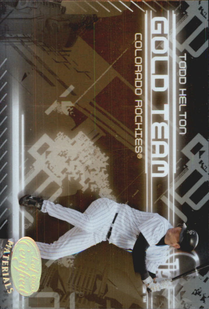 2005 Leaf Certified Materials Baseball "Gold team" Inserts and Mirror Cards - Picture 44 of 63