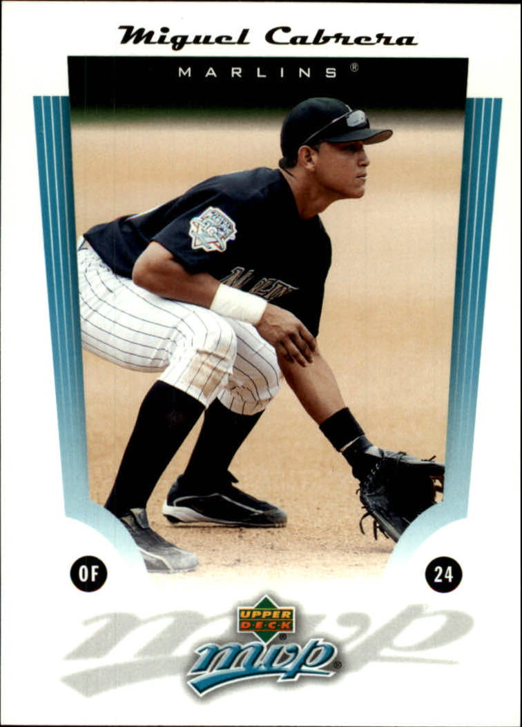 2004 Donruss Diamond Kings Miguel Cabrera baseball card #103 - Marlins