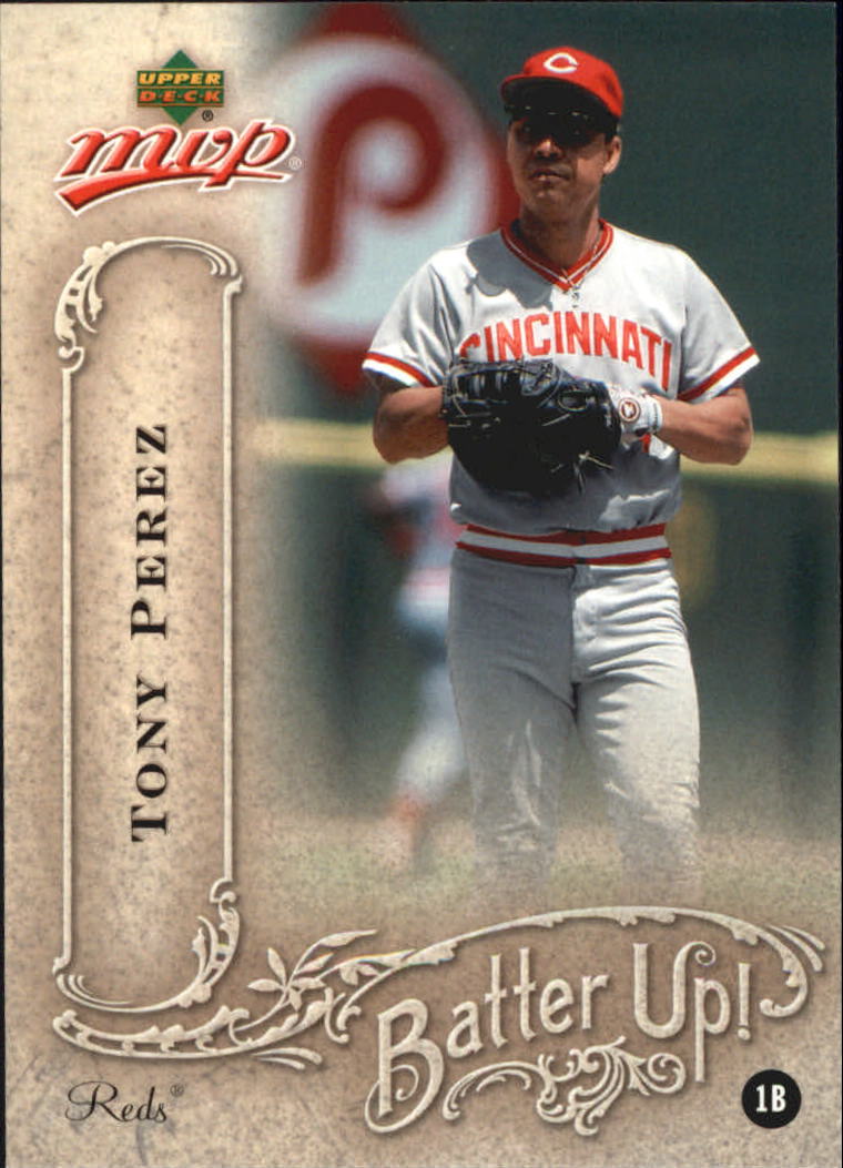 2005 Upper Deck MVP Batter Up! #38 Tony Perez