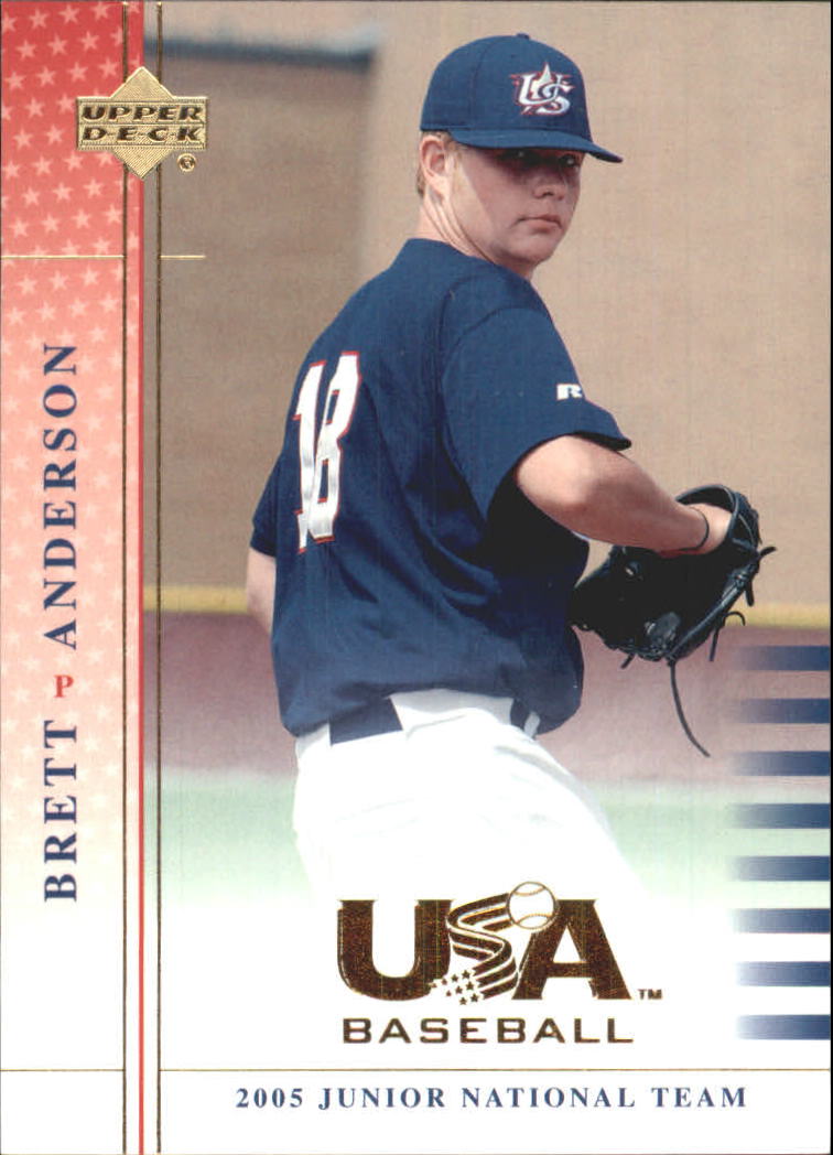 2005-06 USA Baseball Junior National Team #76 Brett Anderson