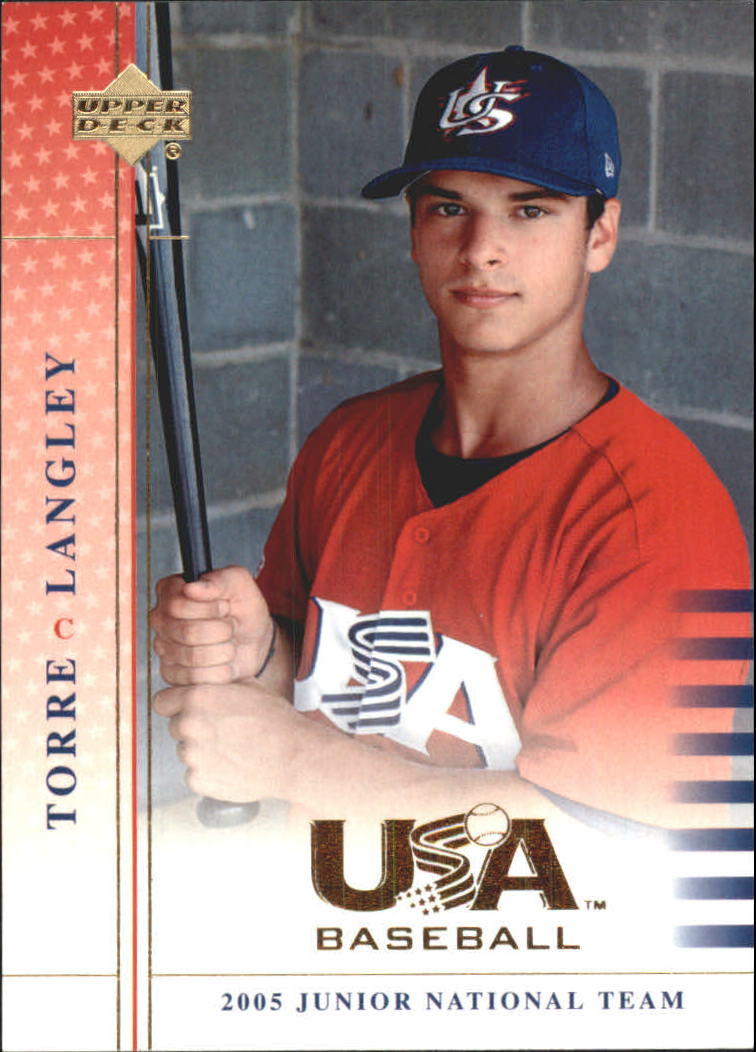 2005-06 USA Baseball Junior National Team #85 Torre Langley