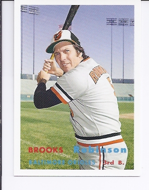 2006 Topps Rookie of the Week #9 Brooks Robinson 57