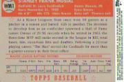 2006 Topps Wal-Mart #WM1 Stan Musial 52 S1 back image