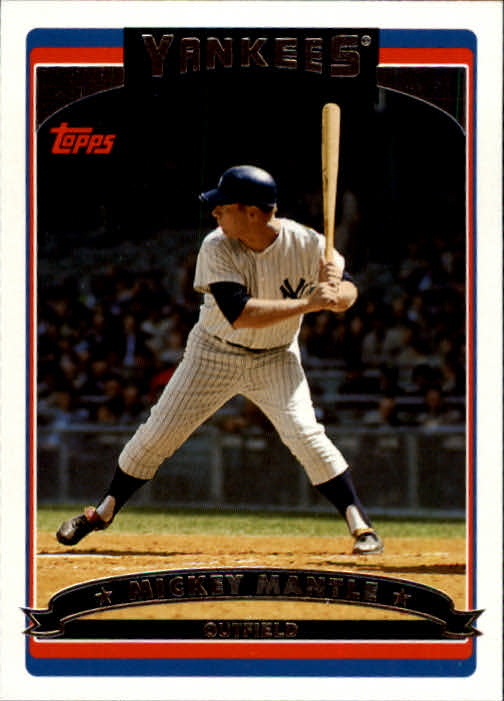 2006 Topps #7 Mickey Mantle