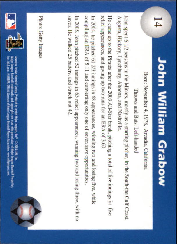 B6660- 2006 Jewish Major Leaguers Update BB #s 1-55 -You Pick- 15+ FREE US SHIP - Picture 19 of 103