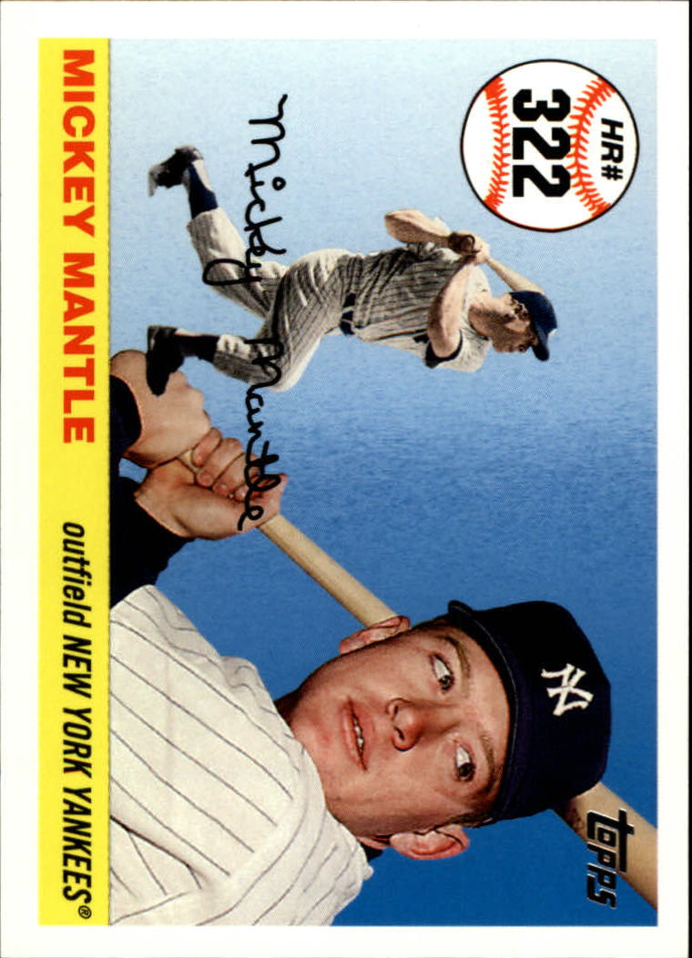 2006 Topps Mantle Home Run History #322 Mickey Mantle