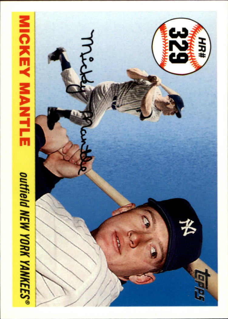 2006 Topps Mantle Home Run History #329 Mickey Mantle