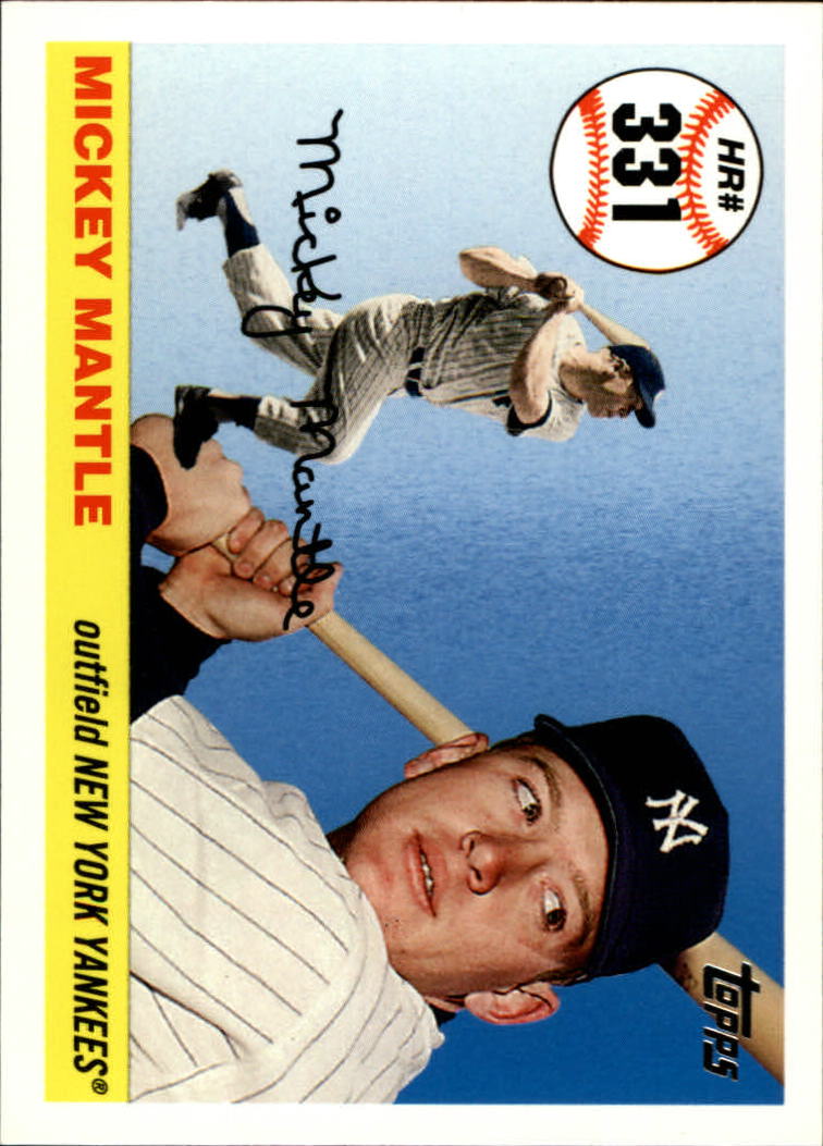 2006 Topps Mantle Home Run History #331 Mickey Mantle