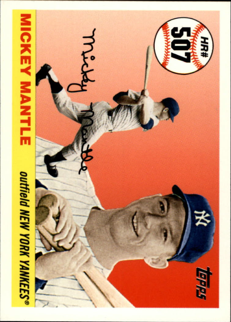 2006 Topps Mantle Home Run History #507 Mickey Mantle