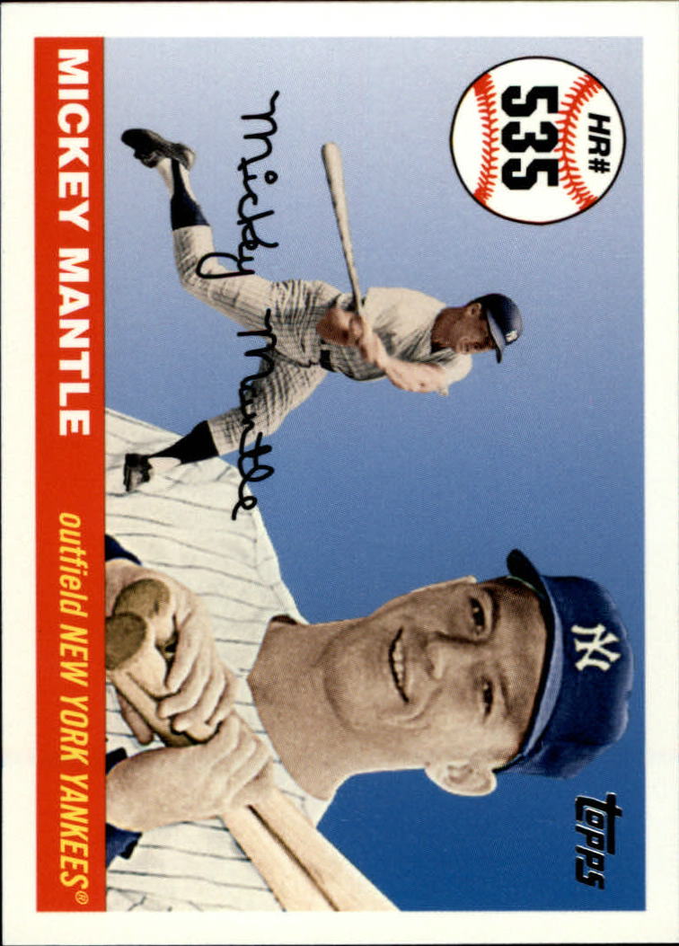 2006 Topps Mantle Home Run History #535 Mickey Mantle