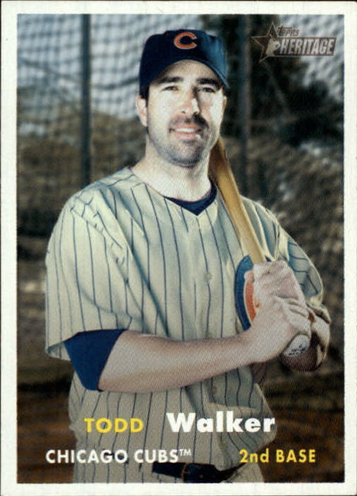 2006 Topps Heritage #34 Todd Walker