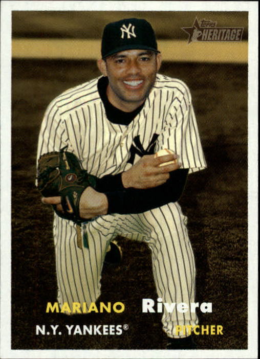 2006 Topps Heritage #42 Mariano Rivera NM-MT New York Yankees Baseball MLB