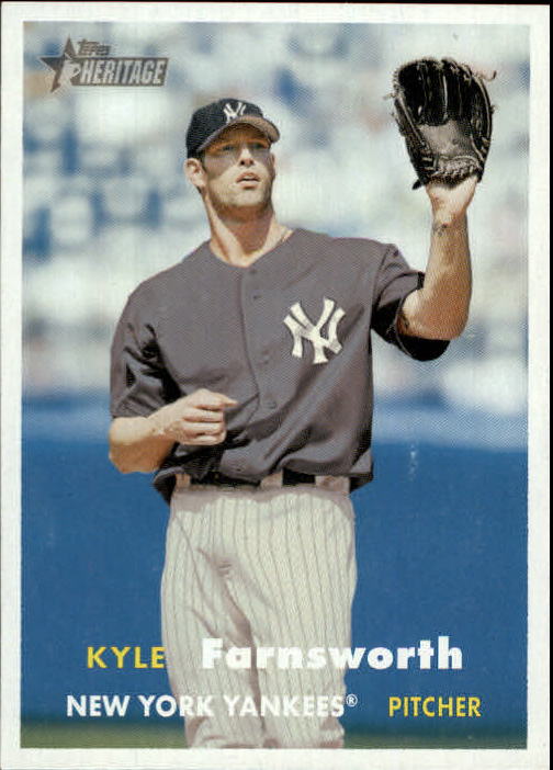 2006 Topps Heritage #58 Kyle Farnsworth