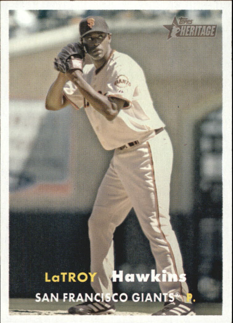 2006 Topps Heritage #131 LaTroy Hawkins