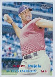2006 Topps Heritage #165B A.Pujols Red Shirt SP