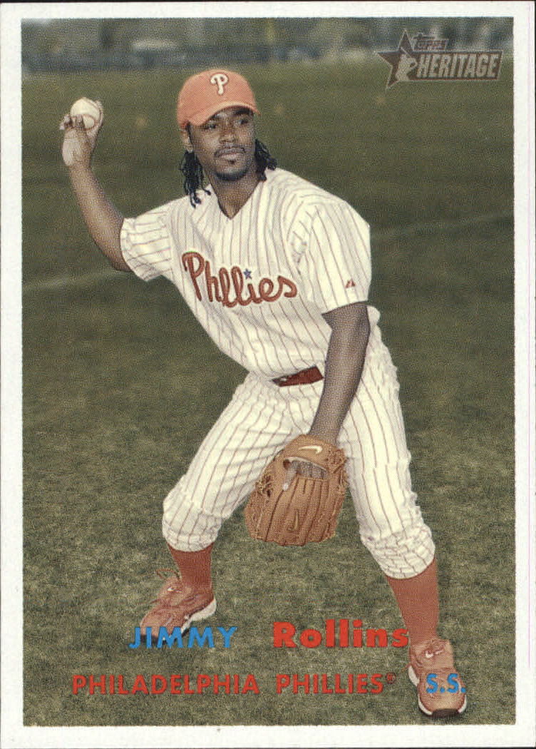 2006 Topps Heritage #326 Jimmy Rollins SP
